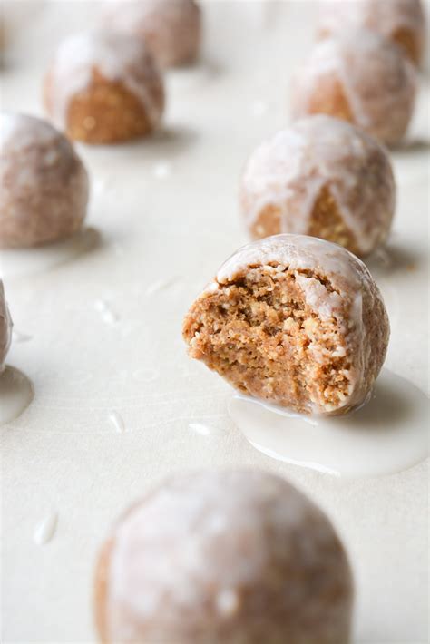 Cinnamon Roll Protein Balls Fullheart Nutrition