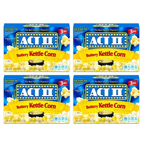 Act Ii Buttery Kettle Corn Nutrition Facts Cullys Kitchen