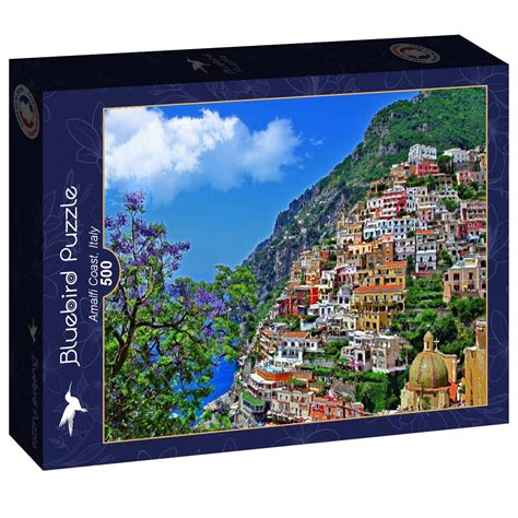 Puzzle Amalfi Coast Italy Bluebird Puzzle F 90415 500 Pieces Jigsaw