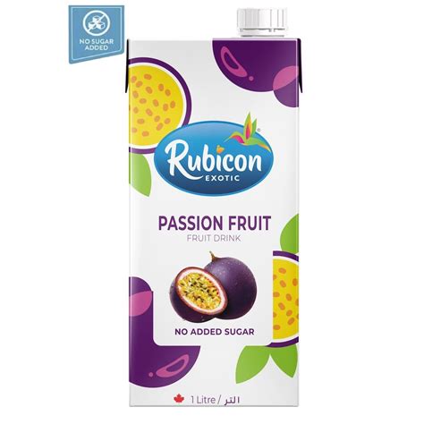 Buy Rubicon Passion Fruit Juice 1 Ltr Online In Uae Talabat Uae