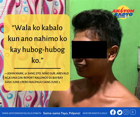 21 Anyos Nga Gin Report Nalumos Sa Arevalo Nakapauli Na Sa Ila Balay