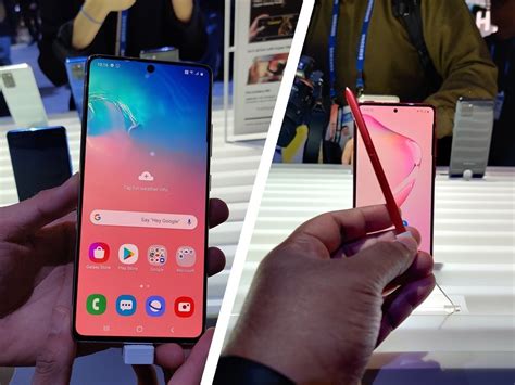 Galaxy S10 Lite And Note 10 Lite Hands On Samsungs Answer To Oneplus