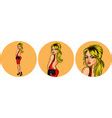 Naked Sexy Woman Teacher In School Pop Art Vector Image