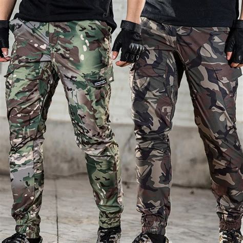 Pantalones T Cticos De Camuflaje Impermeables Para Hombre Pantalones