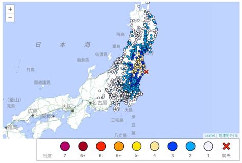 日本福島外海規模58地震 最大震度5弱 國際 中央社 Cna