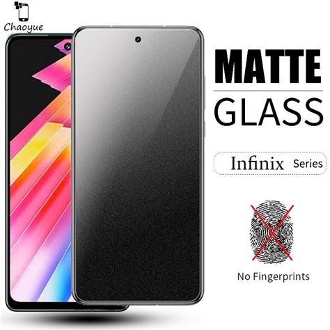 Clear Full Matte Tempered Glass For Infinix Hot 30 30i 20 20i 20s 20 12