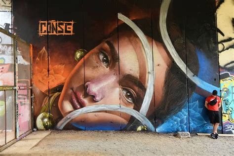 Conse Eu Inner Balance In Barcelona Spain Street Art Urban