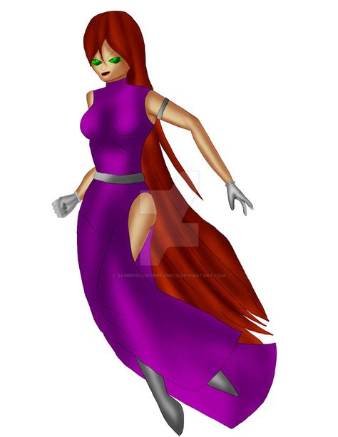 Starfire Dress By Sammyscornercomics On Deviantart