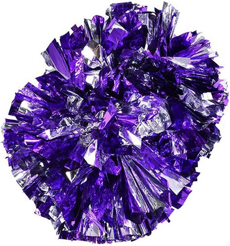 Gemegraclee Cheerleader Aerobics Pom Poms Pompoms Ring Cheer Poms For Dance Party School Sports