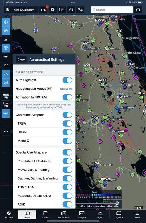 Foreflight Improves The Aeronautical Map In Latest Update Ipad Pilot News