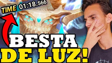 Novo M Todo Como Fazer Sss Na Besta De Luz Time F P Summoners War