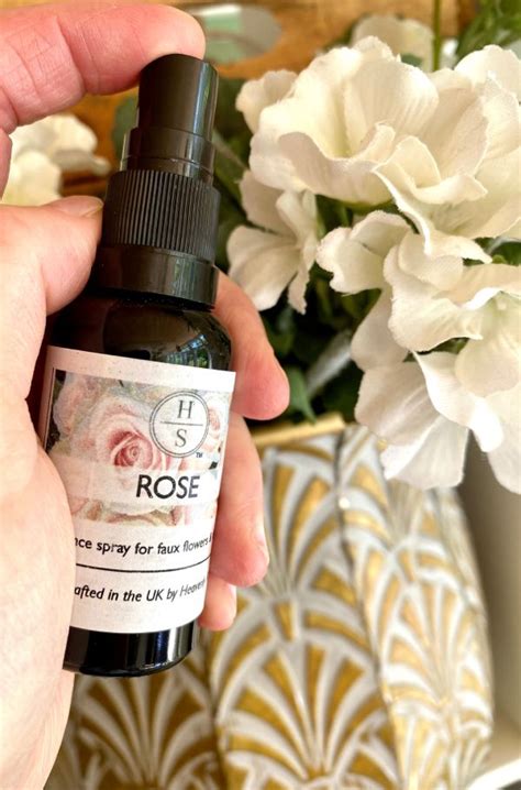 Rose Fragrance Spray For Faux Flowers And Foliage Heavenly Scent Floral Designs