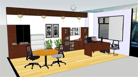 Modern Office Setup 3D Warehouse Atelier Yuwa Ciao Jp