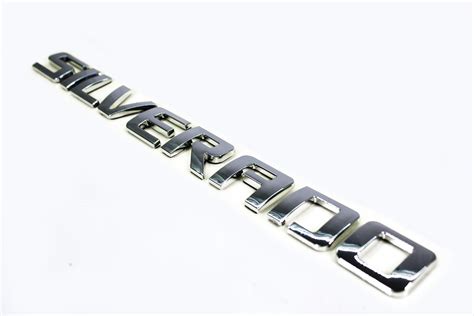 Chevy Silverado Emblem 07 19 Doortailgate Chrome Badge Sign Symbol