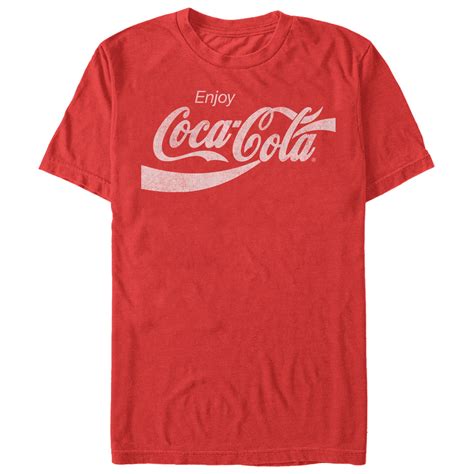 Mens Coca Cola Enjoy Logo T Shirt