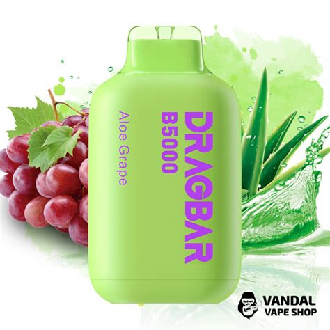 DragBar B5000 50 мг 500 мАч - Aloe Grape 13794 купить по цене 449 грн ...