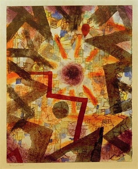 Paul Klee Und Es Ward Licht 1918 Paul Klee Art Paul Klee Art Prints