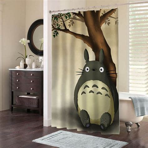 Totoro Special Custom Shower Curtains That Will Make Your Bathroom