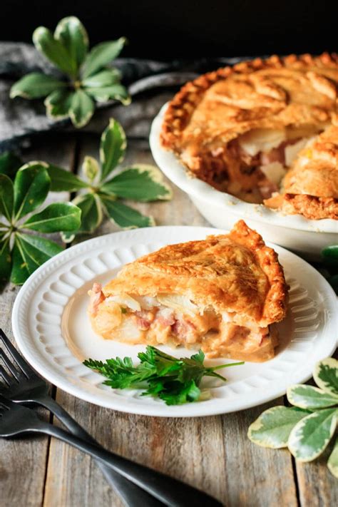 Cheese And Ham Pie Savor The Flavour