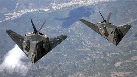 4 Retired F-117 Nighthawks Unite In Epic Formation - World War Wings