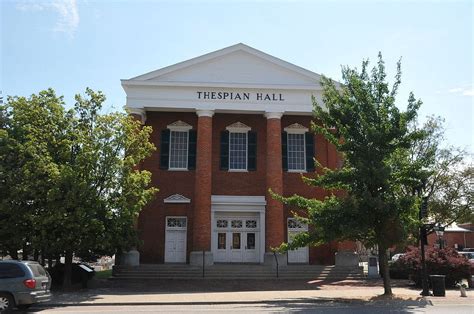 The Historical Thespian Hall In Boonville Missouri Is A Performing Arts Theater By Cathy