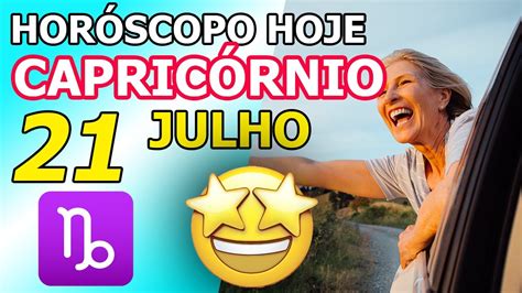 😮 Tudo Muda RÁpido 🤗 Horóscopo Do Dia De Hoje Capricórnio 21 Julho 2022