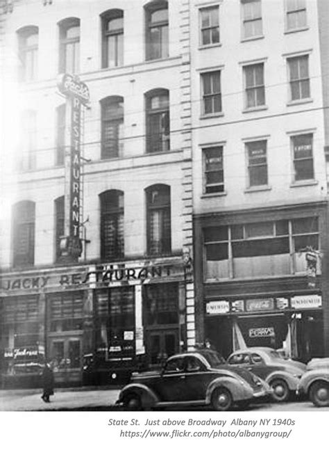 State St Jack S Restaurant 1940s Albany Ny AlbanyGroup Archive Flickr