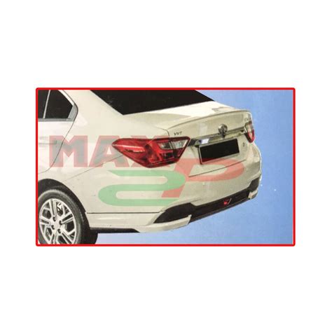 Proton Saga VVT 3rd Gen 2016 OEM Rear Back Bumper Skirt Skirting