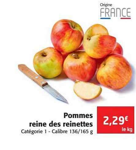 Promo Pommes Reine Des Reinettes Chez Colruyt Icatalogue Fr