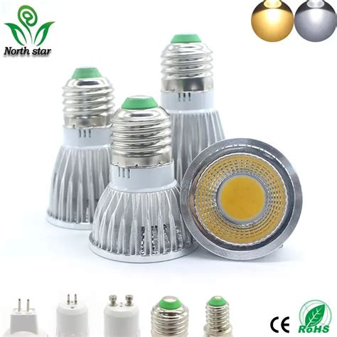 Foco LED COB Regulable De Alta Potencia Foco E27 E14 GU53 MR16 9w