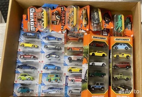 Коробка запакованных Hot Wheels и Matchbox купить в Ярославле Хобби и отдых Авито