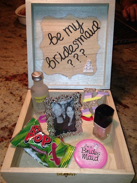 33 Bridesmaids Boxes Ideas Be My Bridesmaid Will You Be My