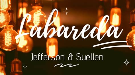 Jefferson Suellen LABAREDA Letra Lyric YouTube