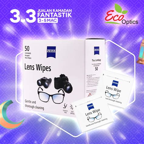 Zeiss Wipes Alcohol Formula 50pcs Lazada