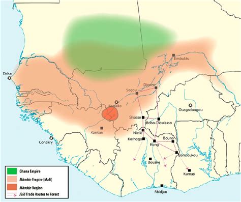 Fulani People Map