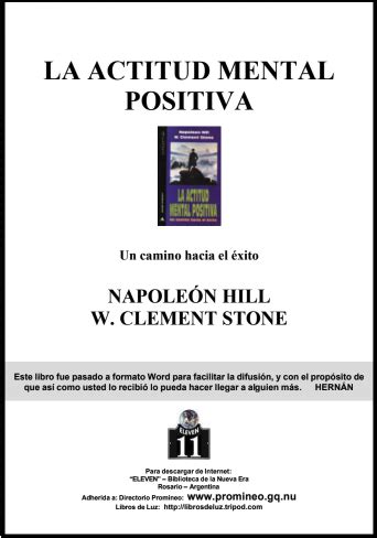 Napoleon Hill LA ACTITUD MENTAL POSITIVA Luis Filipe Alonso Hotmart