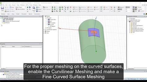 Conformal Antenna Modelling Meshing And Simulation In Ansys HFSS YouTube