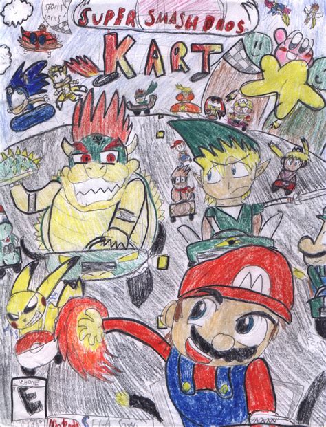 Super Smash Bros Kart By Mrm64 On Deviantart