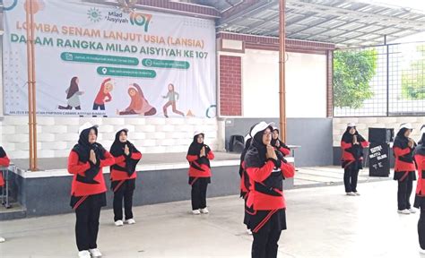 PRA Adisana Raih Juara 1 Lomba Senam Bahagia Gebyar Milad Aisyiyah Ke