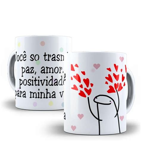 Caneca Flork Voce E O Amor Da Minha Vida Produtos Elo7