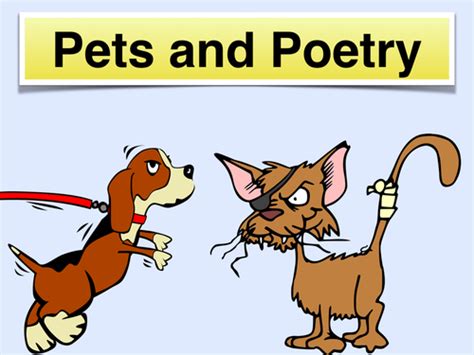 Pets and Poems - Poetry for KS2 | Teaching Resources