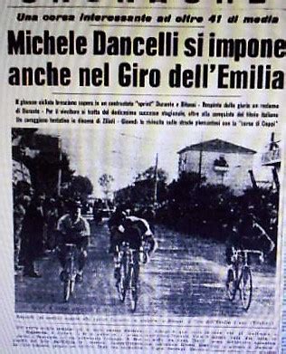 Michele Dancelli Il Grande Ciclismo Italiano