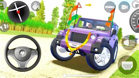 Dollar Song Modified Mahindra Thar Indian Cars Simulator D Car