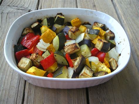 The Pink Cowgirl Oven Roasted Summer Vegetables