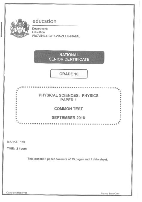 Sept P1 Qpmemo 2 Measuring Acceleration Education Department