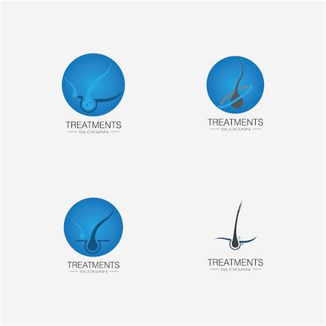 Premium Vector Hair Treatments Icon Illustration