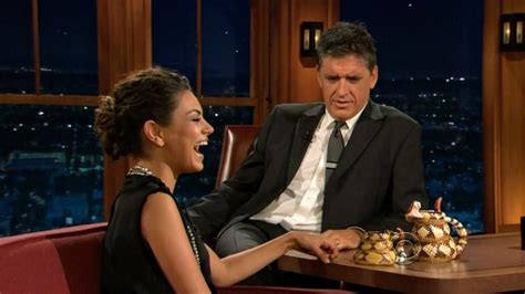 Mila Kunis Talk Show Late Late Show With Craig Ferguson September