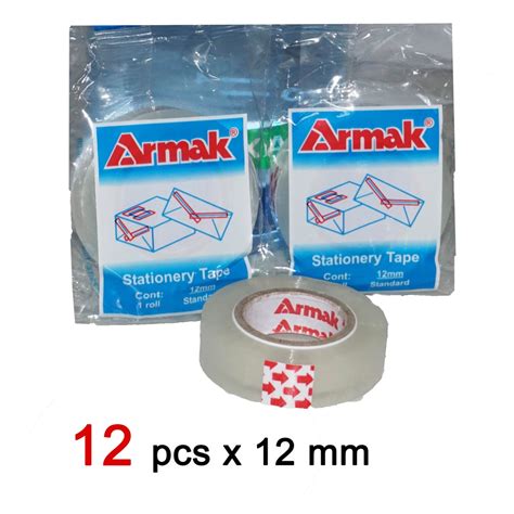 Ar M Ak Stationary Tape Scotch Tape Clear Mm Pcs Mm Pcs