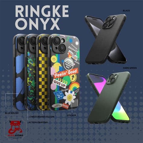 Jual Ringke Onyx Case Iphone 15 Pro Max 15 Pro Iphone 15 Plus 15 Ori Black 15 Pro Max