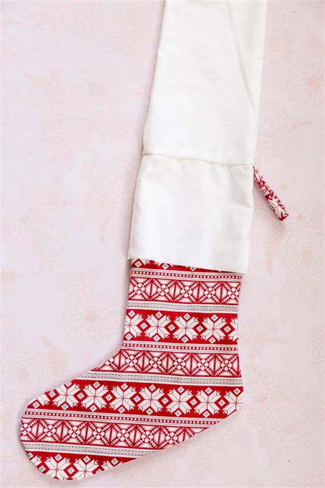 Free Christmas Stocking Sewing Pattern With Toe Patch Coral Co